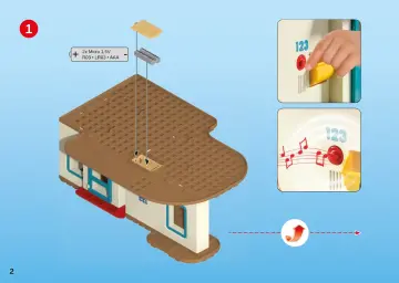 Manual de instruções Playmobil 70129 - Casa da Família (2)