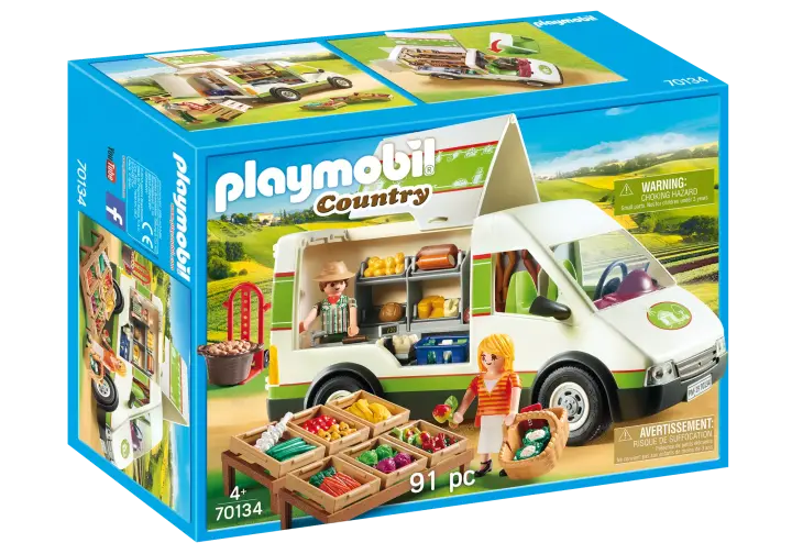 Playmobil 70134 - Αυτοκινούμενο μανάβικο - BOX