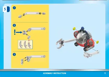 Manual de instruções Playmobil 70142 - Resgate Marítimo: Operação Meio Ambiente com Barco de Mergulho (5)