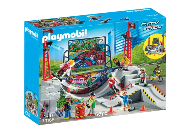 Playmobil 70168 - Skate park - BOX