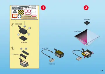 Istruzioni di montaggio Playmobil 70170 - Ghostbusters™ Ecto-1A (13)