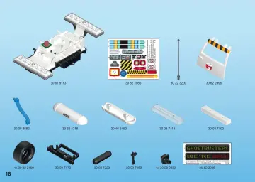Istruzioni di montaggio Playmobil 70170 - Ghostbusters™ Ecto-1A (18)