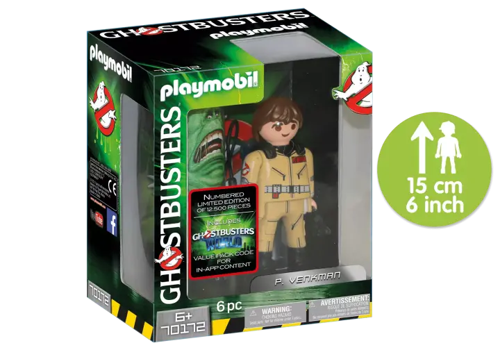 Playmobil 70172 - Ghostbusters™ Συλλεκτική φιγούρα Πήτερ Βένκμαν