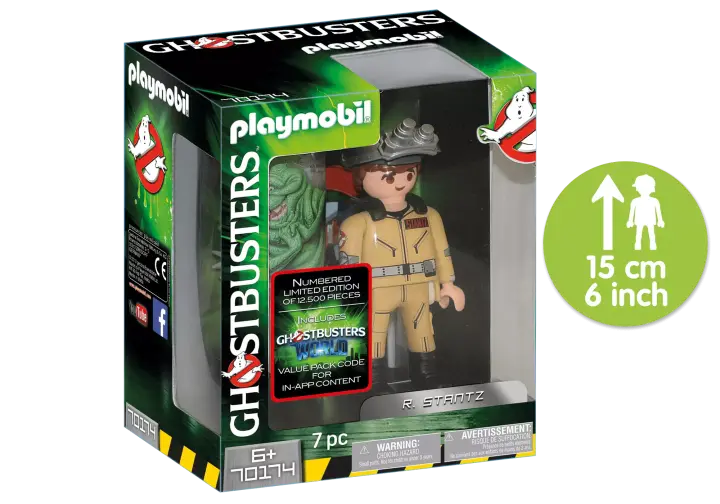 Playmobil 70174 - Ghostbusters™ Συλλεκτική φιγούρα Ρέι Σταντζ