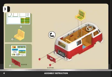 Building instructions Playmobil 70176 - Volkswagen T1 Camping Bus (6)