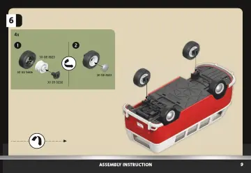 Building instructions Playmobil 70176 - Volkswagen T1 Camping Bus (9)