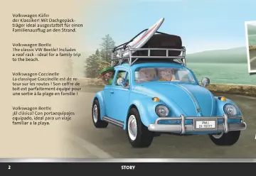 Manual de instruções Playmobil 70177 - Volkswagen Beetle (2)