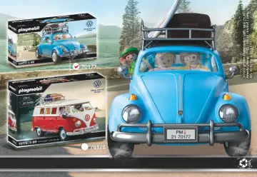 Bygganvisningar Playmobil 70177 - Volkswagen Bubblan (8)