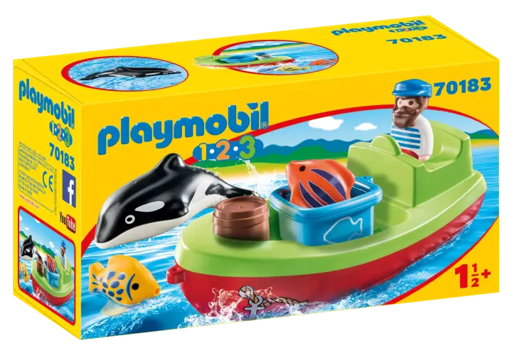 Playmobil 70183 - Αλιευτικό σκάφος - BOX