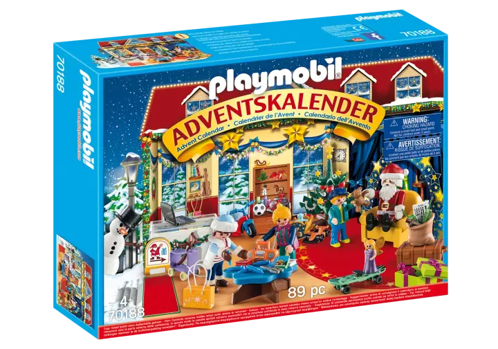 Playmobil 70188 - Adventskalender "Weihnachten im Spielwarengeschäft" - BOX