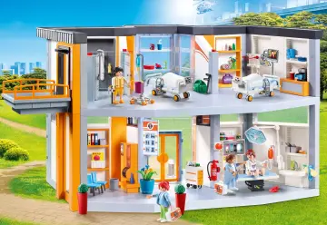 Playmobil 70190 - Großes Krankenhaus mit Einrichtung