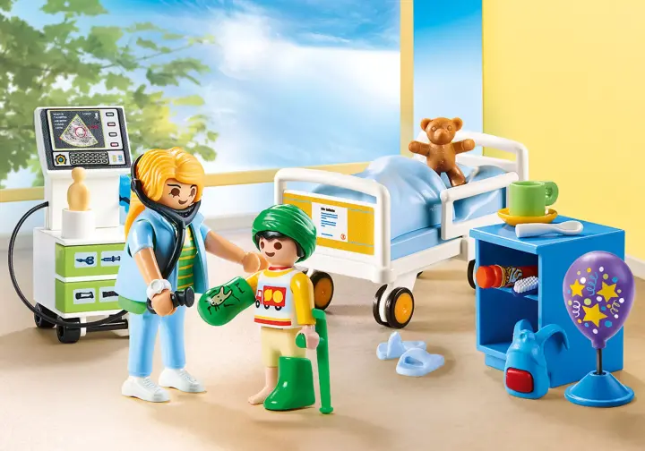 Playmobil 70192 - Kinderziekenhuiskamer