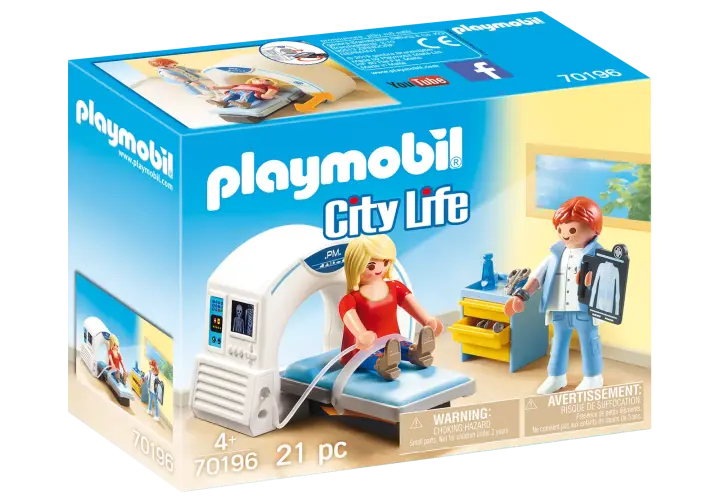 Playmobil 70196 - Beim Facharzt: Radiologe - BOX