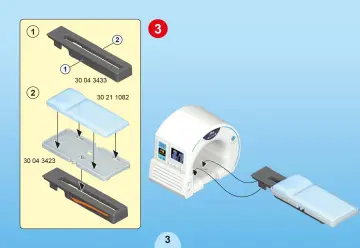 Bauanleitungen Playmobil 70196 - Beim Facharzt: Radiologe (3)