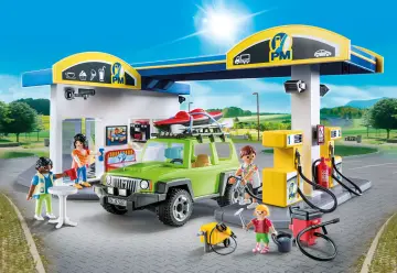 Playmobil 70201 - Große Tankstelle