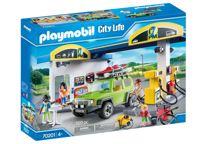 Playmobil 70201 - Tankstation - BOX