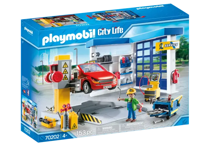 Playmobil 70202 - Autogarage - BOX