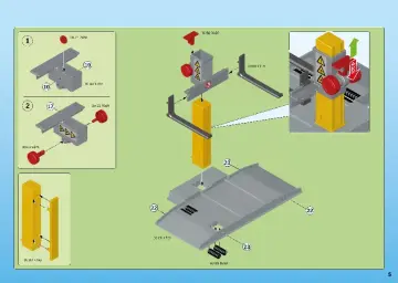 Bygganvisningar Playmobil 70202 - Bilverkstad (5)