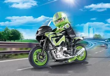 Playmobil 70204 - Moto com motociclista