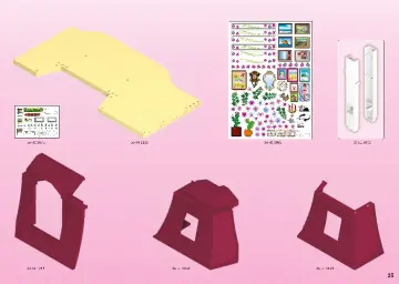 Manual de instruções Playmobil 70205 - Casa Grande das Bonecas (35)