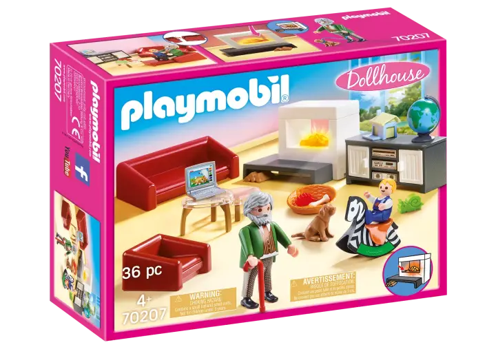 Playmobil 70207 - Sala de Estar Acolhedora - BOX