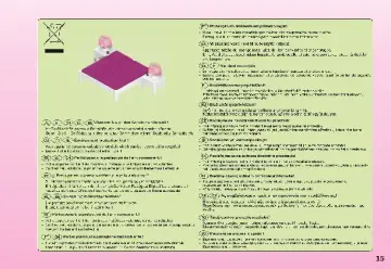 Manual de instruções Playmobil 70208 - Quarto com Mesa de Costura (15)