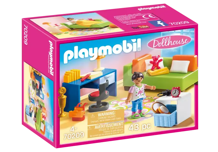 Playmobil 70209 - Quarto de Estudo - BOX