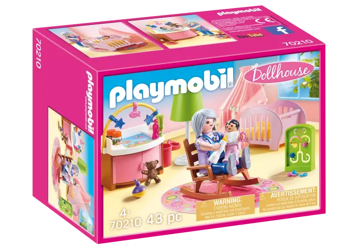 Playmobil 70210 - Quarto do Bebé - BOX