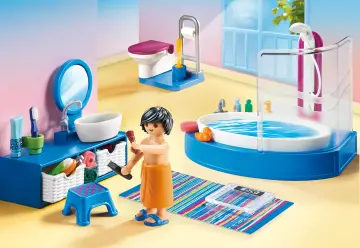 Playmobil 70211 - Salle de bain avec baignoire