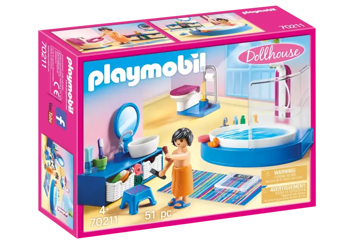 Playmobil 70211 - Badkamer met ligbad - BOX
