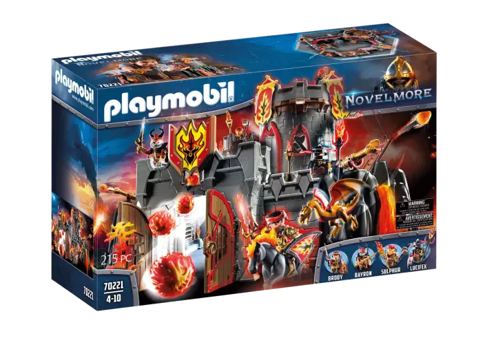 Playmobil 70221 - Fortezza dei Guerrieri di Burnham - BOX