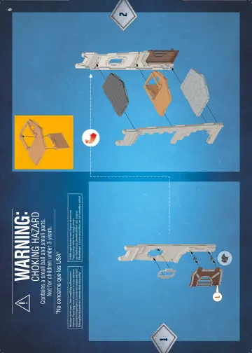 Manual de instruções Playmobil 70222 - Fortaleza de Novelmore (6)