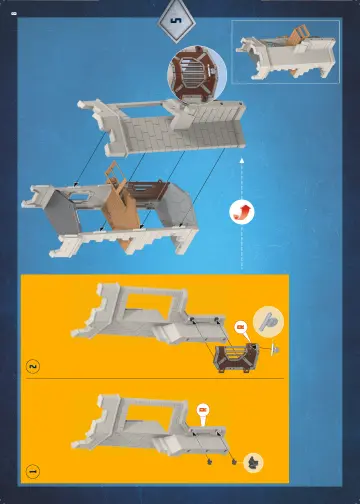 Building instructions Playmobil 70222 - Novelmore Fortress (8)