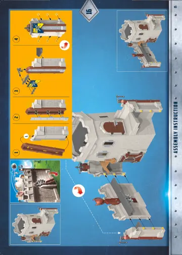Building instructions Playmobil 70222 - Novelmore Fortress (15)