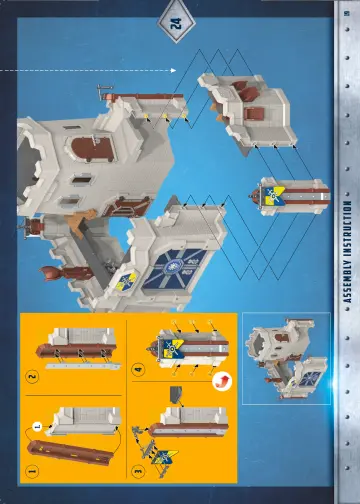 Building instructions Playmobil 70222 - Novelmore Fortress (19)
