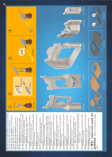 Manual de instruções Playmobil 70222 - Fortaleza de Novelmore (22)