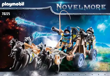 Bauanleitungen Playmobil 70225 - Novelmore Wolfsgespann und Wasserkanone (1)