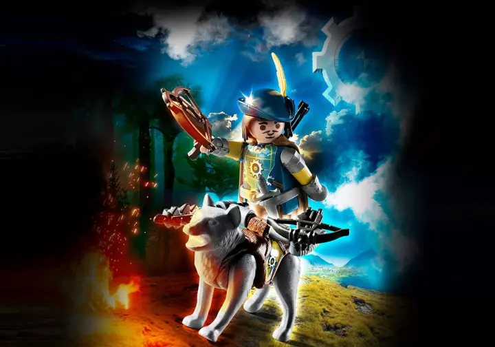 Playmobil 70229 - Novelmore Armbrustschütze mit Wolf