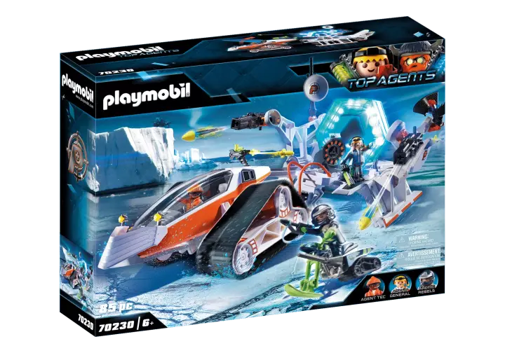 Playmobil 70230 - Ερπυστριοφόρο όχημα της Spy Team - BOX