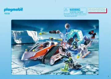 Οδηγίες συναρμολόγησης Playmobil 70230 - Ερπυστριοφόρο όχημα της Spy Team (1)