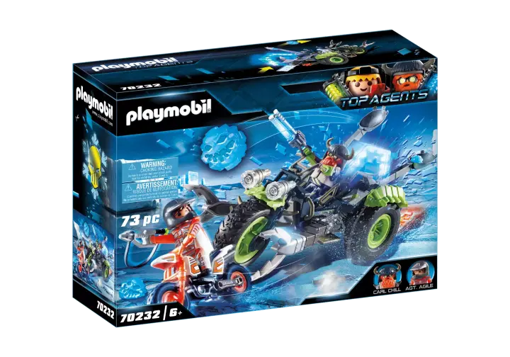 Playmobil 70232 - Κατασκοπευτικό όχημα πάγου των Arctic Rebels - BOX