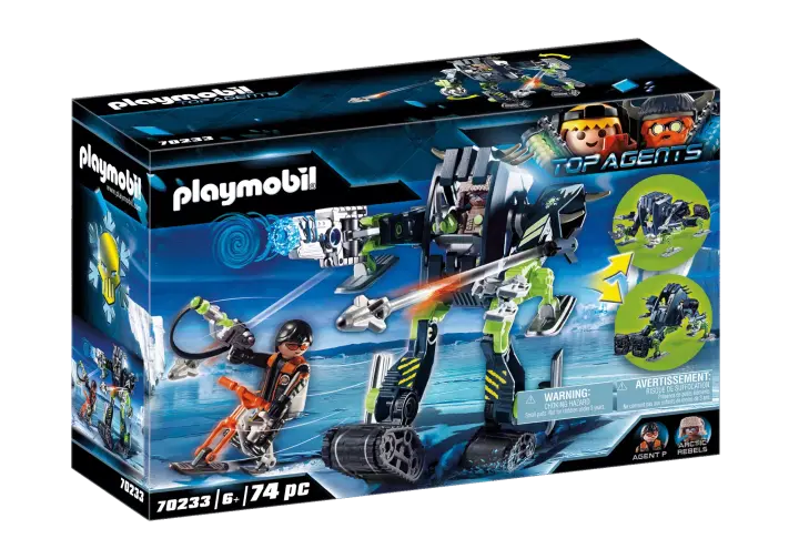 Playmobil 70233 - Arctic Rebels Eisroboter - BOX