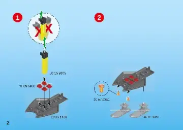 Οδηγίες συναρμολόγησης Playmobil 70234 - Ice Jet της Spy Team (2)