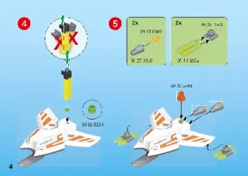 Οδηγίες συναρμολόγησης Playmobil 70234 - Ice Jet της Spy Team (4)