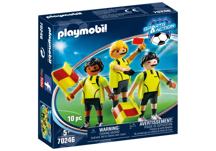 Playmobil 70246 - Scheidsrechtersteam - BOX