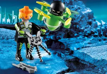 Playmobil 70248 - Agent mit Drohne