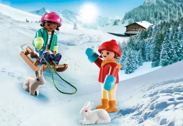 Playmobil 70250 - Παιδάκια με έλκηθρο