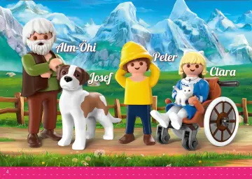 Οδηγίες συναρμολόγησης Playmobil 70256 - Η τάξη της Χάιντι (4)