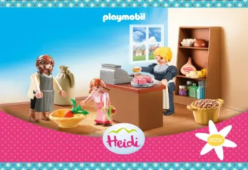 Οδηγίες συναρμολόγησης Playmobil 70257 - Το μπακάλικο της οικογένειας Κέλλερ (1)