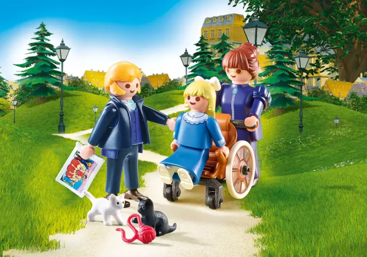 Playmobil 70258 - Clara mit Vater und Fräulein Rottenmeier